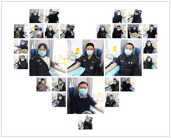 人民警察一心為民，捋袖捐血鐵血柔情——安康市公安局積極開展冬季獻(xiàn)血活動(dòng)